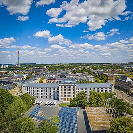 The Chemnitz University Library in the new building of the "Alte Aktienspinnerei"