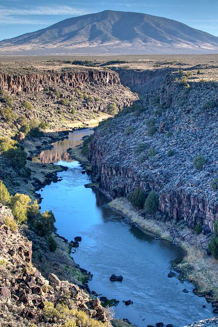 Ute Mountain and the Upper Gorge