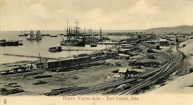 Uzun-Ada port