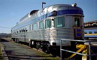 Aussichtswagen (Dome) für das Ende von Zügen der Silver & Blue Class (Halifax NS, Kanada)