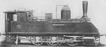 Locomotive No. 616 "BERGGEIST" from 1878