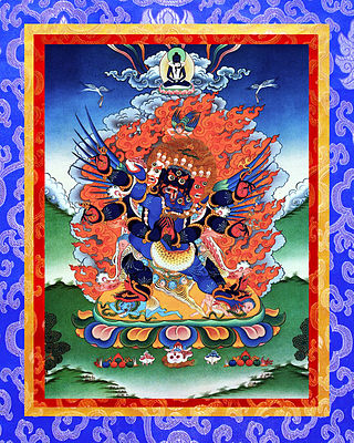 <span class="mw-page-title-main">Vajrakilaya</span> Tibetan Buddhist wrathful deity