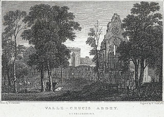 Valle Crucis abbey, Denbighshire