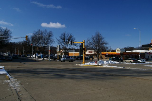 Central Ave and Main Street in Valley City
