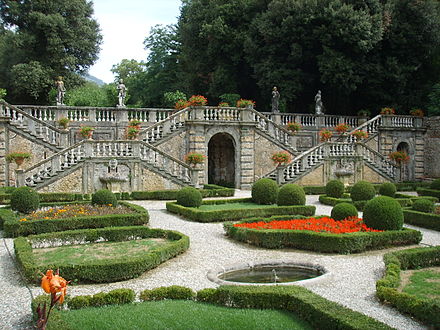 Grotto entrance, Villa Torrigiani