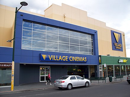 A four-screen, free standing Village Cinema in Glenorchy, a northern suburb of Hobart.