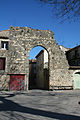 Porte de la Barbacane (face externe).