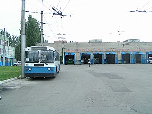 Boîtes de la deuxième flotte de trolleybus de Voronezh