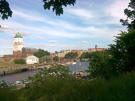 Vyborg with its castle