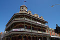 National Hotel, restored to original condition after a fire almost destroyed the building in 2007 see File:National Hotel, Fremantle, Western Australia.jpg to view the building as it was in 2005