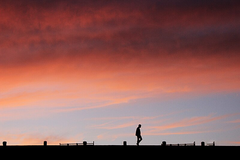 File:Walking Silhouette (Unsplash).jpg