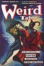 Weird Tales cover image for July 1942