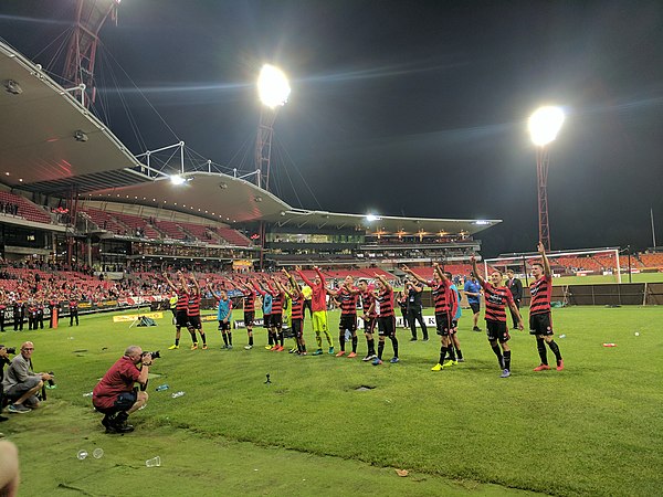 Sydney Showground Stadium, former home ground of Wanderers.