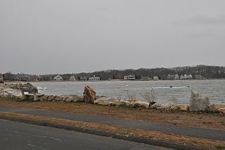 <span class="mw-page-title-main">Mill Cove Historic District</span> Historic district in Connecticut, United States