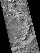 Ross Crater, as seen by CTX camera (on Mars Reconnaissance Orbiter).