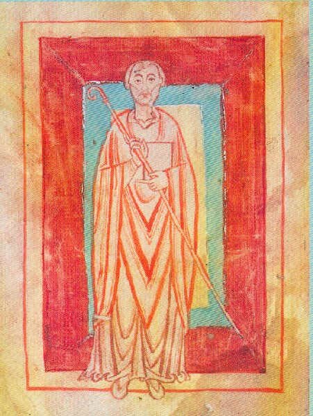 William of Hirsau, from the cartulary of Reichenbach Priory