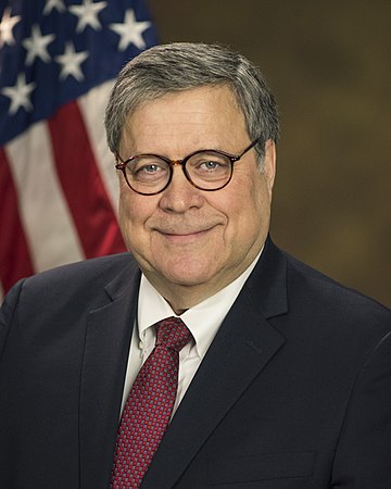 William Barr, former Attorney General of the United States