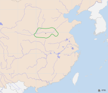 Proposed location of the Xia dynasty