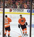 Zac Rinaldo and Mark Streit