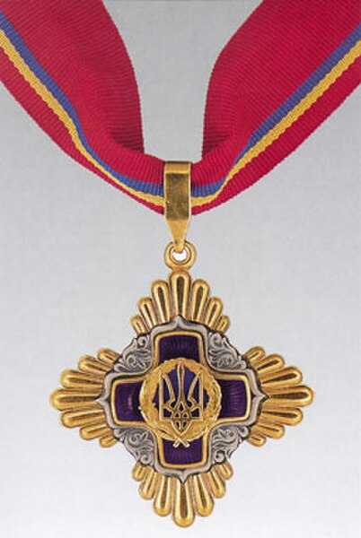 Ukrainian Order of Merit, first class