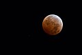 "Blood Moon" and the planet Uranus over Mammoth Hot Springs. (15468196826).jpg