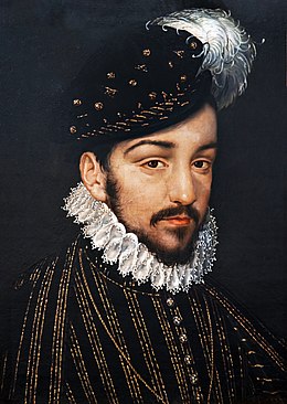 Delt va Charles IX gazik gan François Clouet, moni 1570