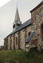 Kościół Notre-Dame-de-l'Wniebowzięcia w Landouzy-la-ville w 1991 roku.jpg