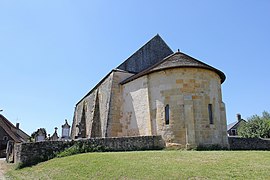 La eklezio de Saint-Antoine, en Billy-Chevannes