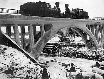 Испытание моста, 26.11.1919 года
