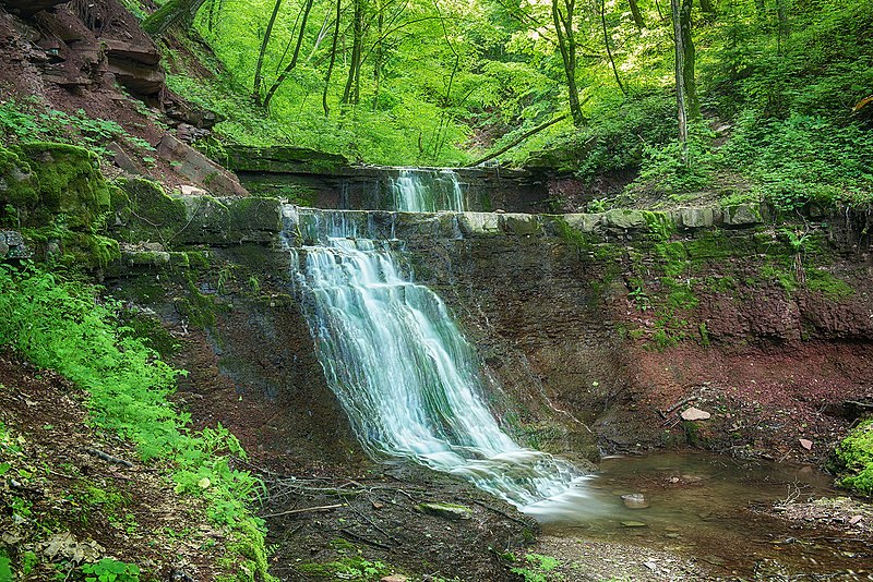 File:Русилівські водоспади навесні.jpg