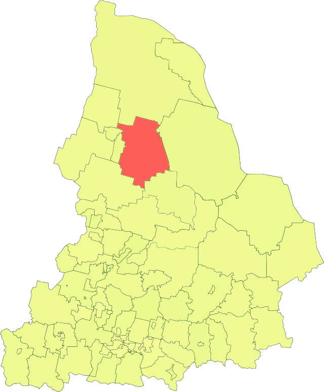 город СеровСеровский городской округ на карте