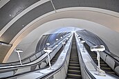 Escalators at Maryina Roshcha