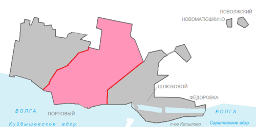 Городской округ тольятти районы