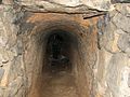 View from the inside of the underground in Damaneh