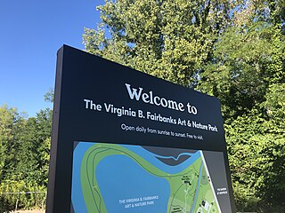 <span class="mw-page-title-main">Virginia B. Fairbanks Art & Nature Park: 100 Acres</span> Public art park in Indianapolis, Indiana, U.S.