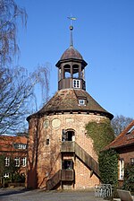 Toren, restant van het vroegere Kasteel Lauenburg