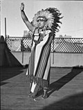 Chief Little Wolf, Sydney, 1937.