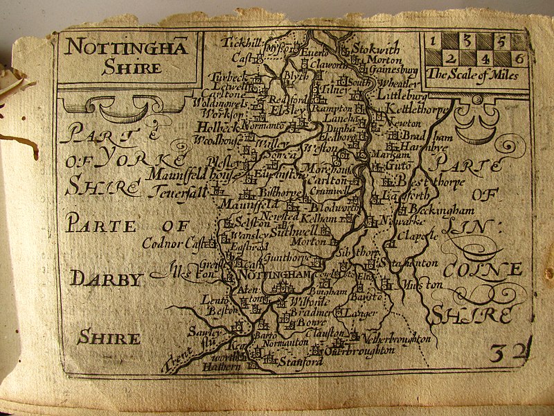 File:17the Century map of Nottinghamshire.jpg