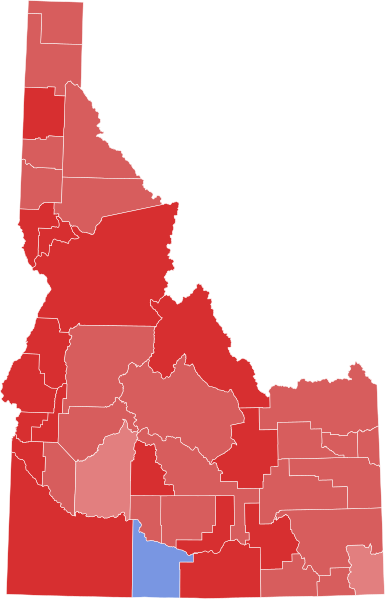 File:1918 United States Senate election in Idaho results map by county.svg