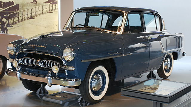 Toyopet Crown, the first vehicle fully designed and built by Toyota
