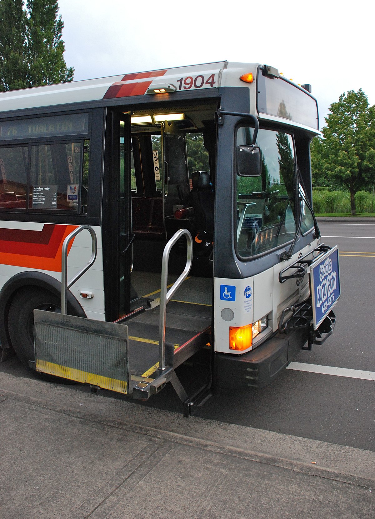 Wheelchair lift (from school bus) - Mobility & Disability - Austin