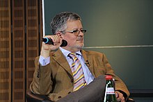 Clark at the 50th German Historians' Convention in Gottingen (2014) 2014-gottingen-historikertag 159.jpg