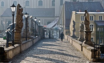 7. Gothic bridge on Młynówka river, Kłodzko Photograph: Jacek Halicki Licensing: CC-BY-SA-3.0-pl