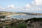 Blick auf Mellieħa Bay