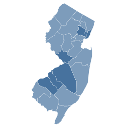 2020 New Jersey Question 1 results by county.svg