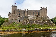 Dunvegan Castle in Isle of Skye, Scotland.