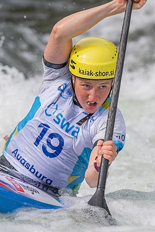 <span class="mw-page-title-main">Eva Alina Hočevar</span> Slovenian slalom canoeist