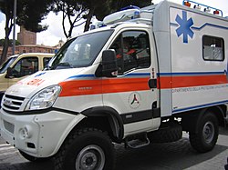 IVECO Daily 55S18W 4x4 de la Protection Civile Italienne