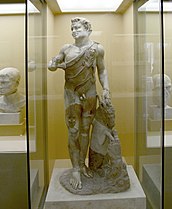 Statuette d'un satyre, époque romaine, vers 150.