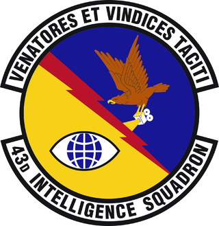 <span class="mw-page-title-main">43rd Intelligence Squadron</span> Military unit